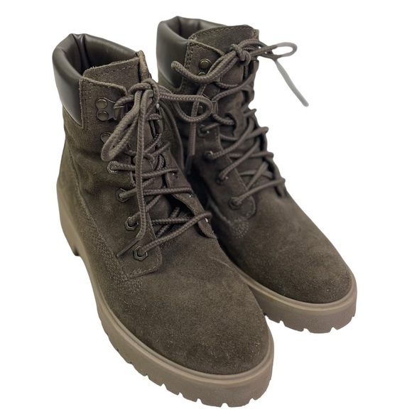 Timberland Women’s Carnaby Cool 6” Lace Up Suede Boots - Picture 2 of 9